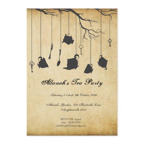 Alice in Wonderland Un  Tea Party
