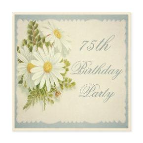 Chic Vintage Daisies 75th